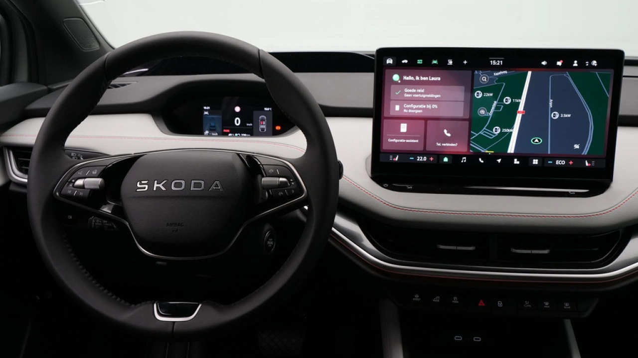 Škoda Elroq Camera HuD Canton Stoelverwarming v+a Memory Seat Trekhaak