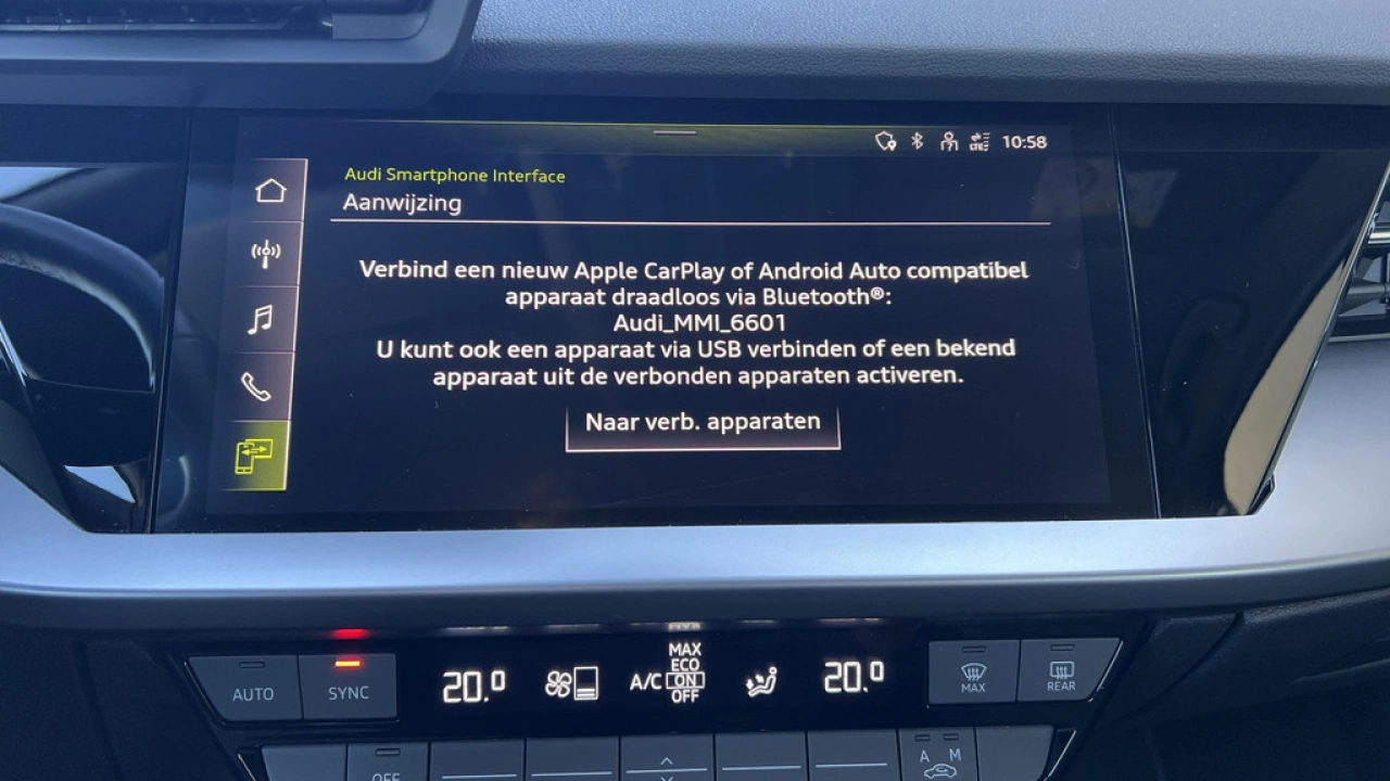 Audi A3 Sportback 30 TFSI 110Pk Pro Line / Parkeerhulp achter / Smartphone Interface