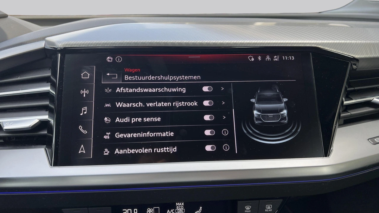 Audi Q4 e-tron 40 Advanced edition 204Pk / Parkeerhulp V+A / Sfeerverlichting