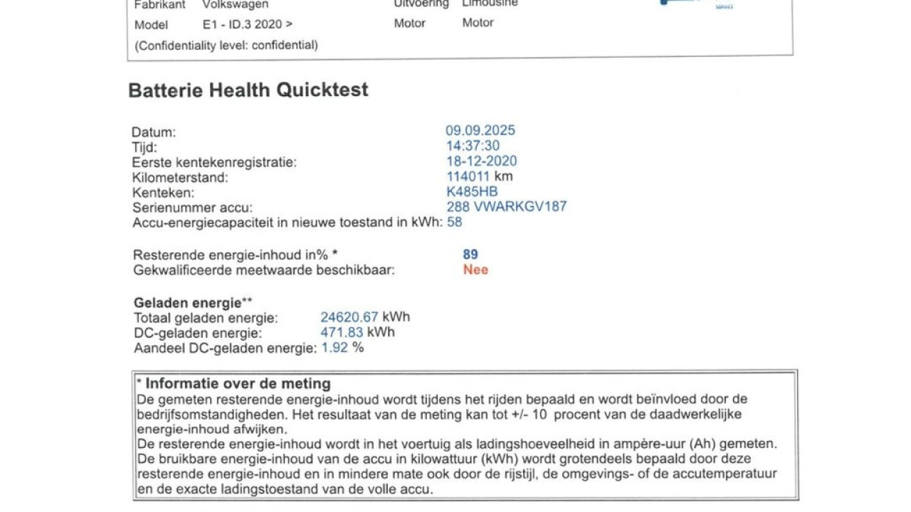 Volkswagen ID.3 First Plus 58 kWh 204pk Navigatie Camera Accu 89%