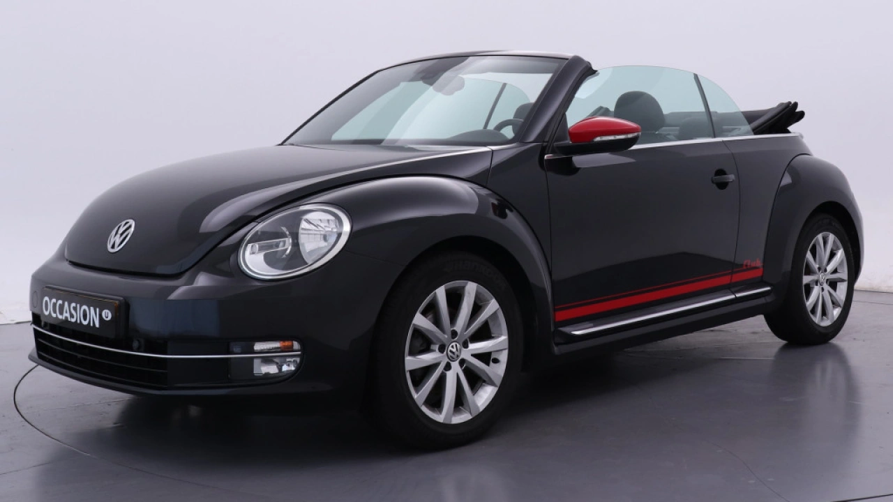 Volkswagen Beetle Cabriolet 1.2 TSI 105pk DSG Club Navigatie Leder
