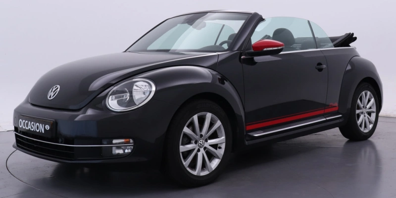 Volkswagen Beetle Cabriolet 1.2 TSI 105pk DSG Club Navigatie Leder
