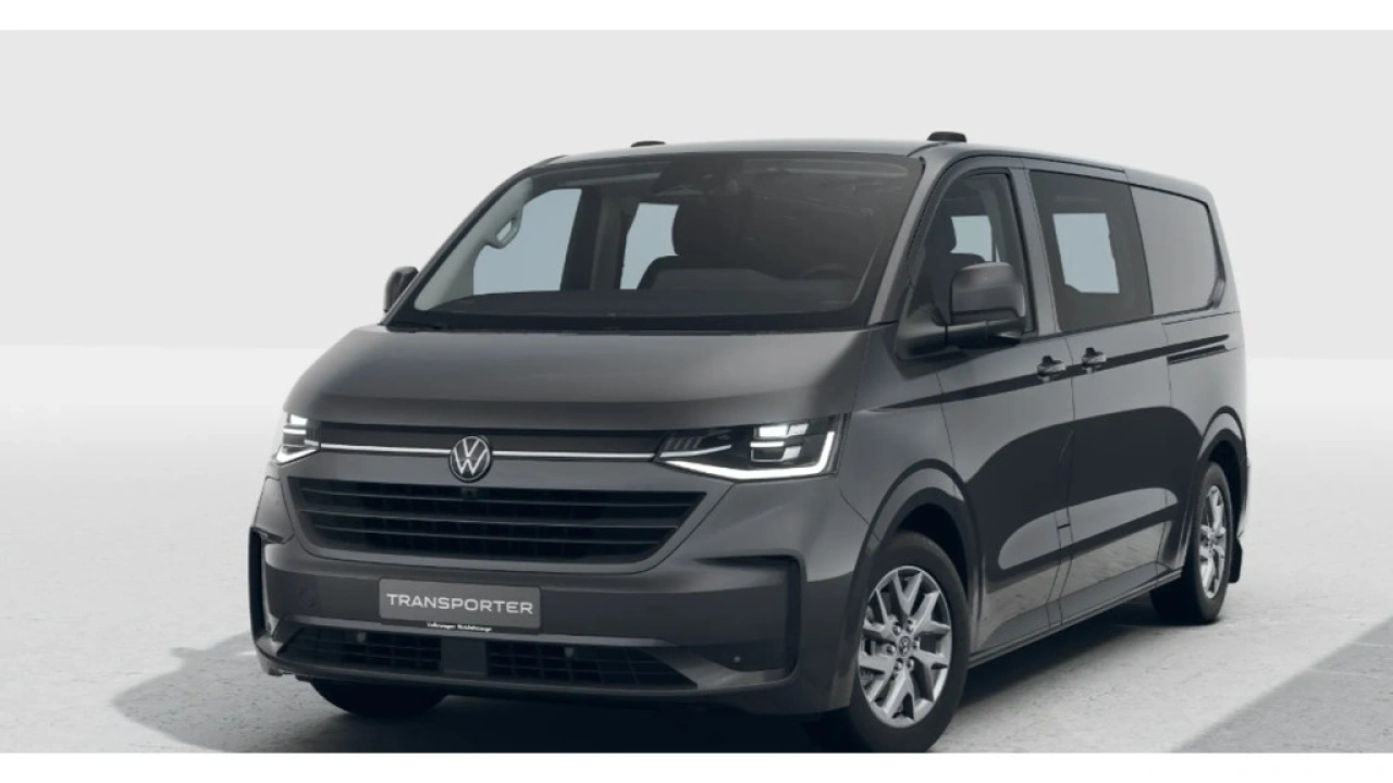 VW Bedrijfswagens Transporter dubbele cabine L2H1 2.0 TDI 125kW 170PK Bulli AUT