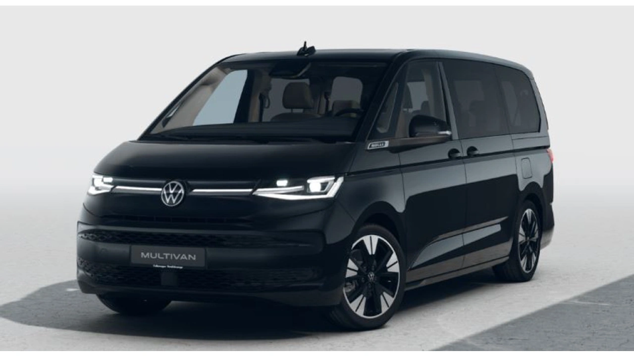 VW Bedrijfswagens Multivan (geel) Bulli Edition L2 Multivan (7) (geel) 1.5 eHybrid EU6 180 kW (245pk) 3120 mm met overhang 6 ve