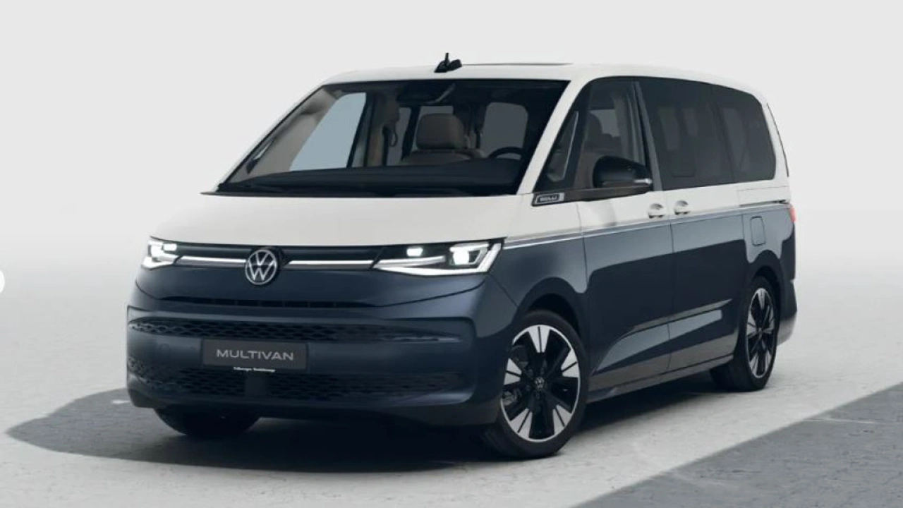VW Bedrijfswagens Multivan (geel) Bulli Edition L2 Multivan (7) (geel) 1.5 eHybrid EU6 180 kW (245pk) 3120 mm met overhang 6 ve