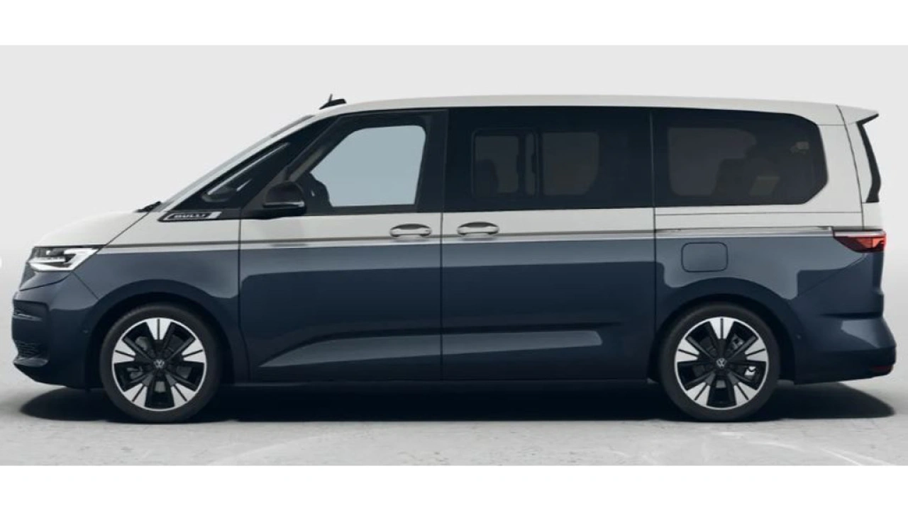 VW Bedrijfswagens Multivan (geel) Bulli Edition L2 Multivan (7) (geel) 1.5 eHybrid EU6 180 kW (245pk) 3120 mm met overhang 6 ve