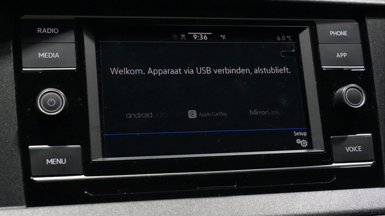 VW Bedrijfswagens Transporter 2.0 TDI 110pk L1H1 Dubbele Cabine DC