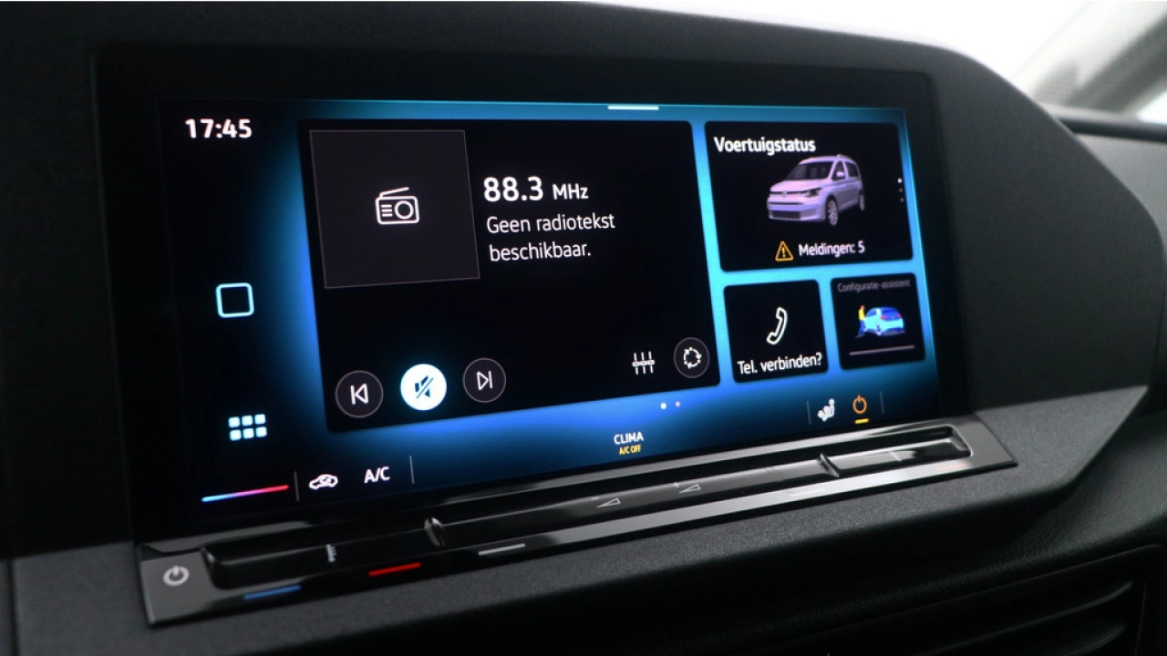 VW Bedrijfswagens Caddy Cargo eHybrid 1.5 TSI PHEV 19.7kWh 85KW 115PK DSG