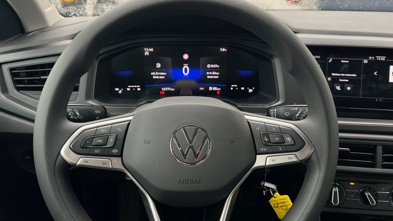 Volkswagen Polo 1.0 MPI 80pk Airco App connect Parkeersensoren achter