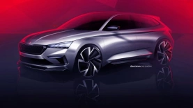 ŠKODA kondigt met concept car Vision RS nieuw compact model aan