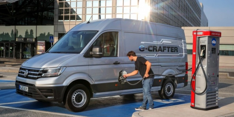 Volkswagen e-Crafter geprijsd en direct bestelbaar