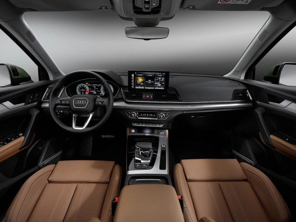 Het interieur van de nieuwe Audi Q5