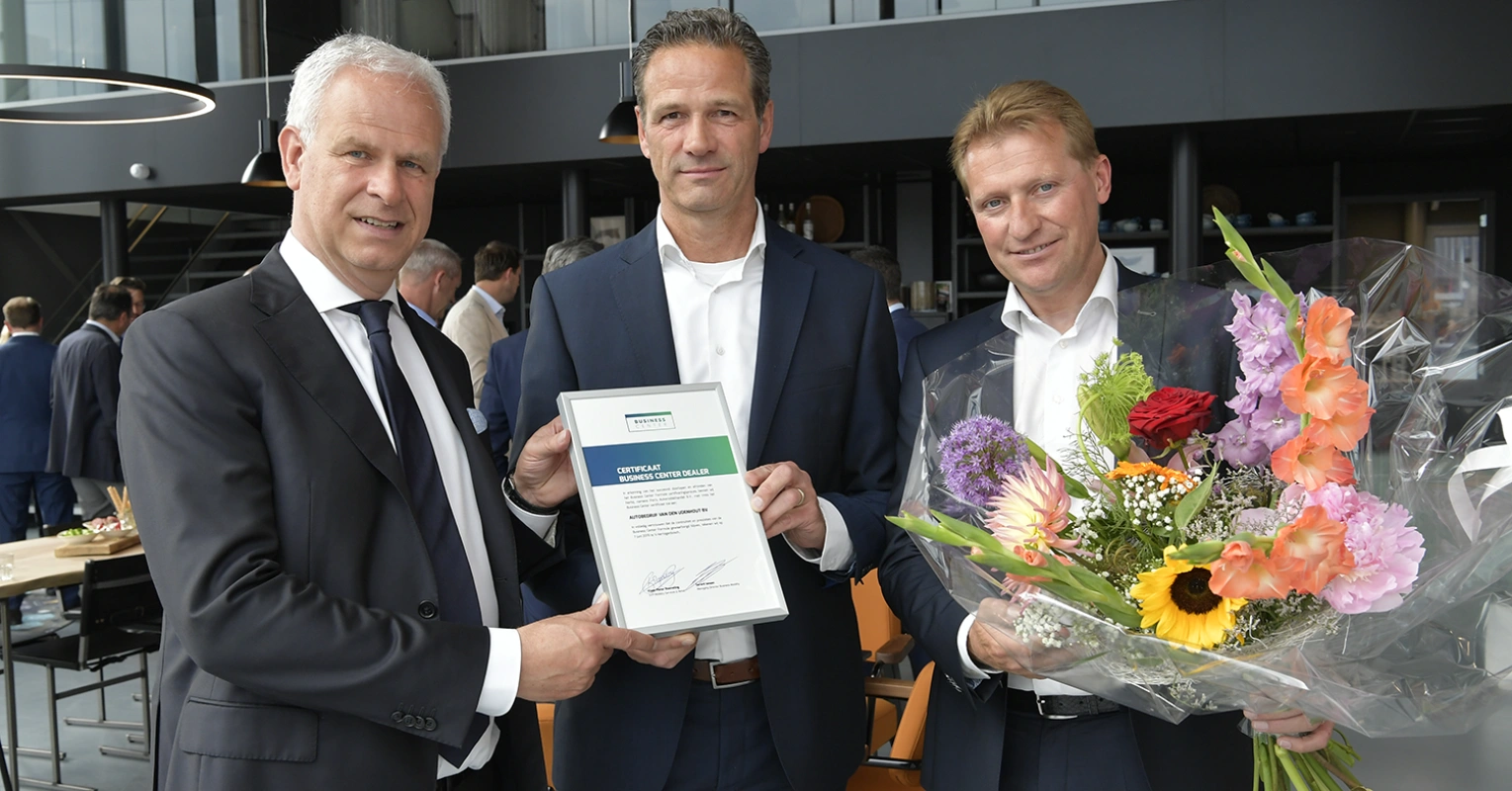 Van den Udenhout officieel gecertificeerd Business Center