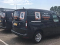 Autobedrijf Van den Udenhout levert twintig nieuwe Volkswagen Caddy Cargo bedrijfswagens aan De Smid Reparatie in Oss