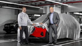 Productie Audi e-tron gestart in Brussel