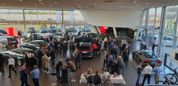 Audi e-tron event bij Van den Udenhout in Eindhoven
