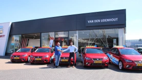 Van den Udenhout Business Center charmeert rijschool uit Vlijmen met felrode SEAT